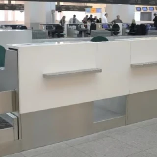 Comptoirs d’enregistrement pour aéroports